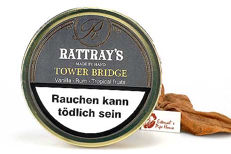Rattrays Tower Bridge Pfeifentabak 50g Dose Rattrays Tower Bridge Pfeifentabak 50g Dose